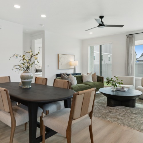 Spacious living areas to recline and recharge