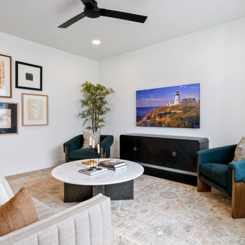 Gorgeous living areas to entertain and enjoy